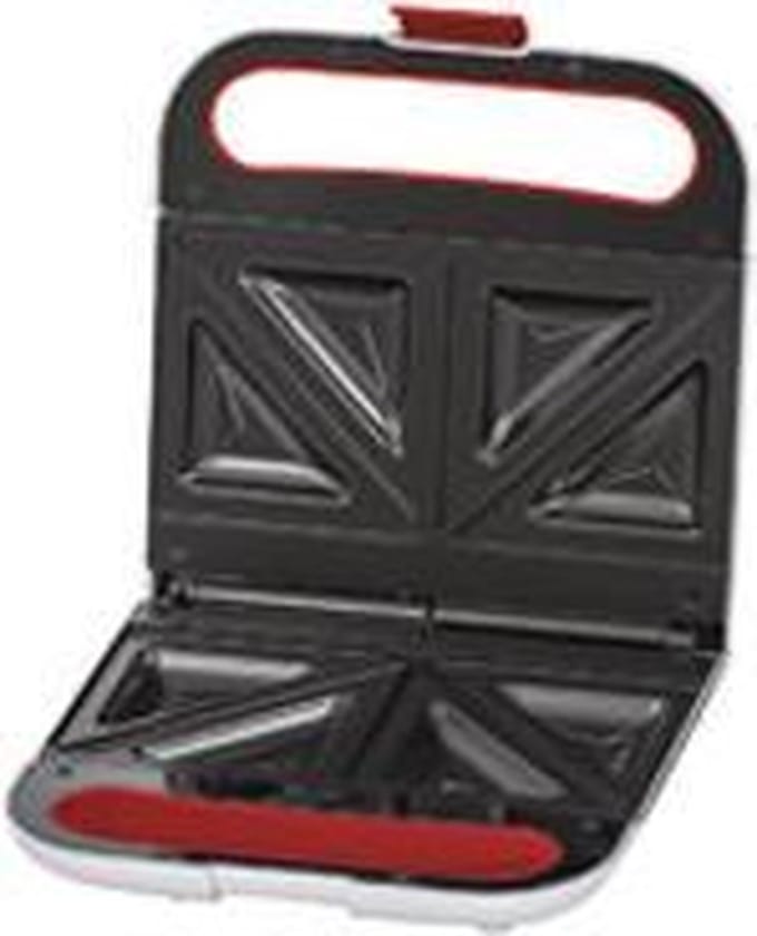 Steba SG16 - Tosti-ijzer - 2 tosti's - -700 Watt -cooltouch handgreep - Zilver