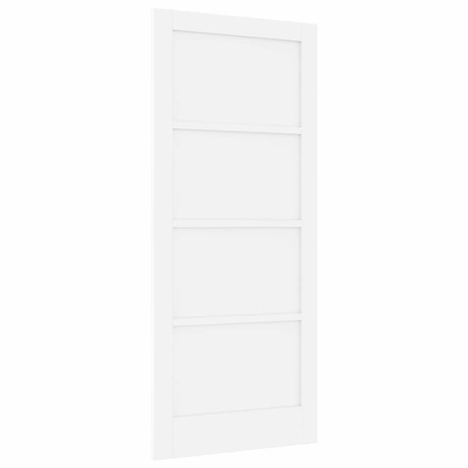 vidaXL - Interne - Deur - 86 - x - 198,5 - cm - Multiplex - Wit