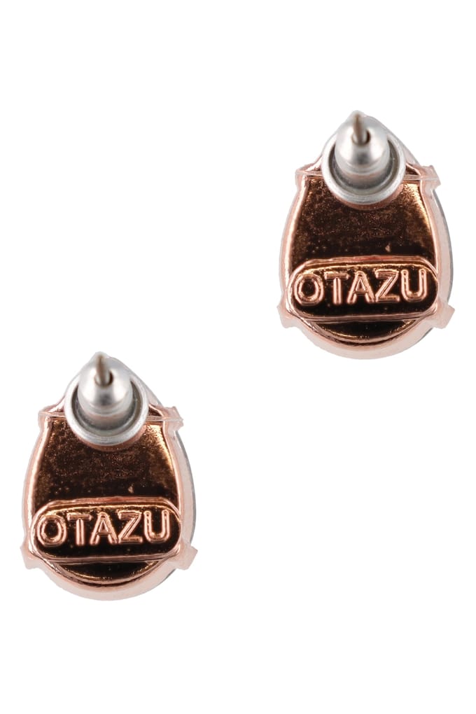 OTAZU Rosegold Drop Earpins Größe: OS | Ohrringe Outlet | Damen