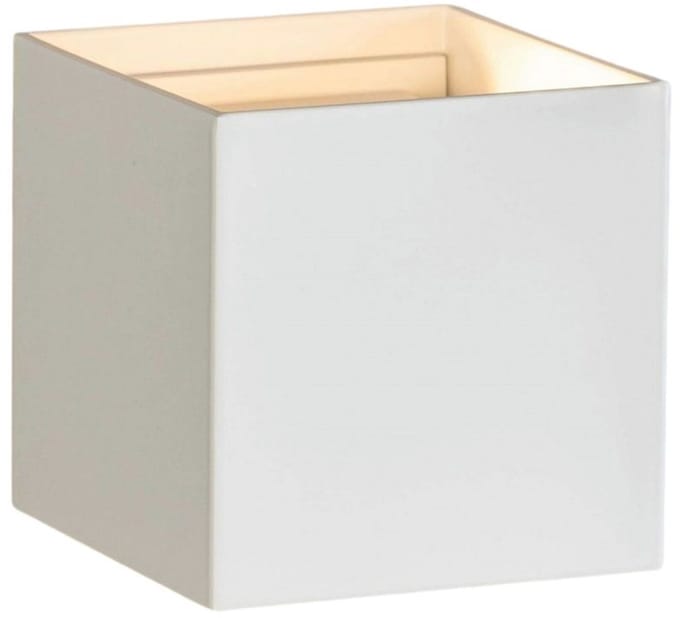 Kosilum - Cubic - Wandlamp - Wit - Metaal