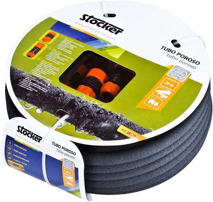 Poreuze Irrigatieslang 1/2 Inch voor Tuinberegening 20 Meter