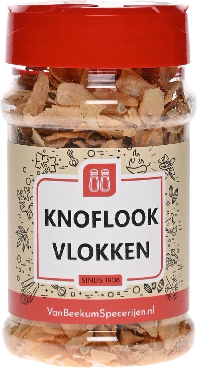Van Beekum Specerijen - Knoflook Vlokken - Strooibus 100 Gram