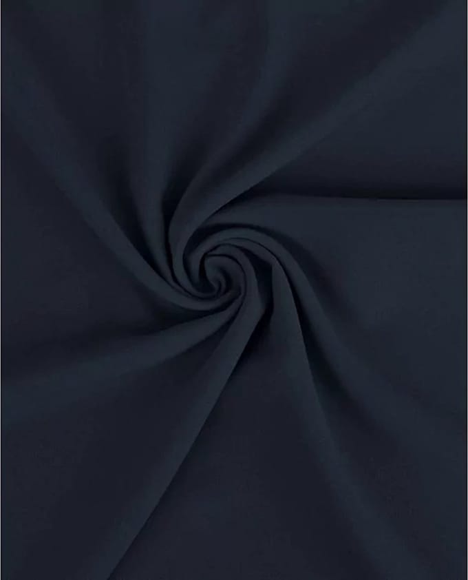 Texturé stof uni - Navy 8 - 1 meter
