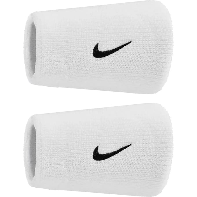NIKE ACCESSOIRES nike swoosh classic doublewide wristbands 2pk n1012406-101