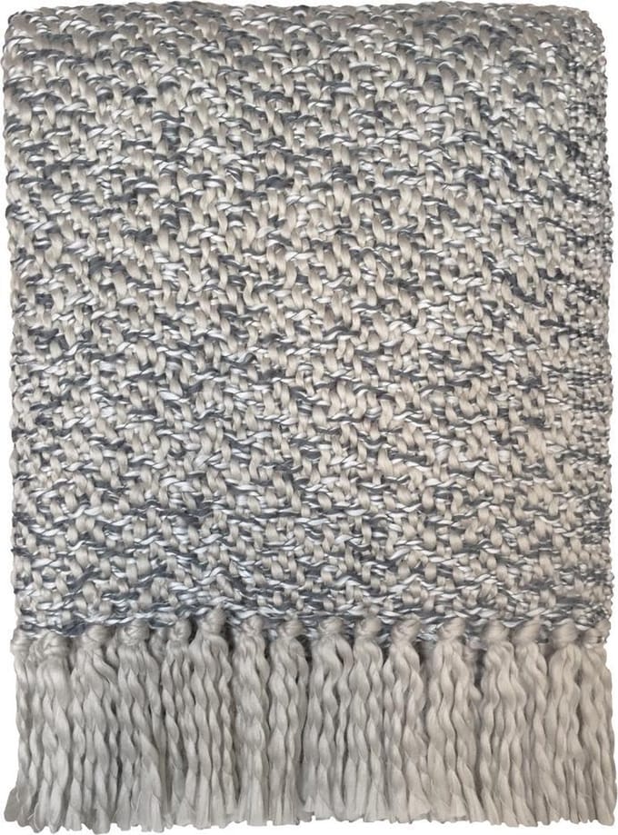 Sand beige throw