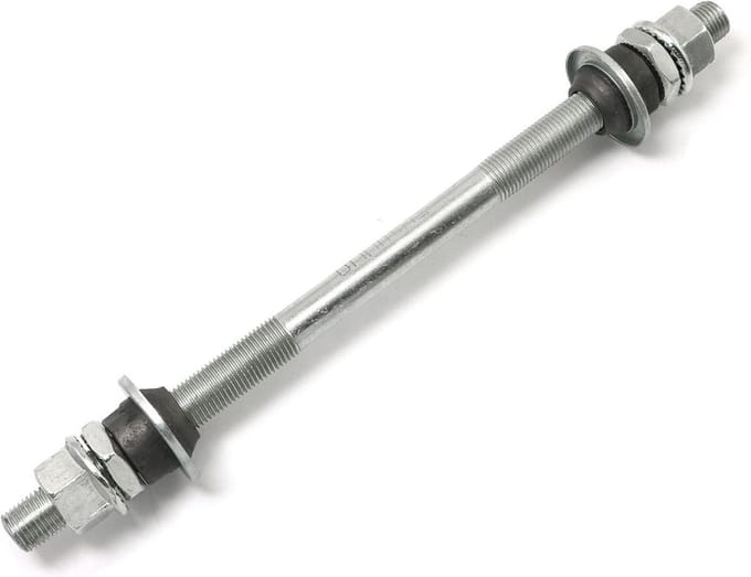 Fiets Achternaaf - Meervoudige Snelheid - Onderhoud Fiets - 3/8" As - 185mm - Zilver