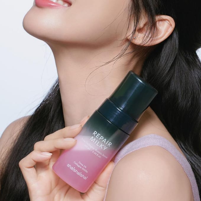 [shaishaishai] Repair Milky Urea Glow Bubble Serum 110ml black