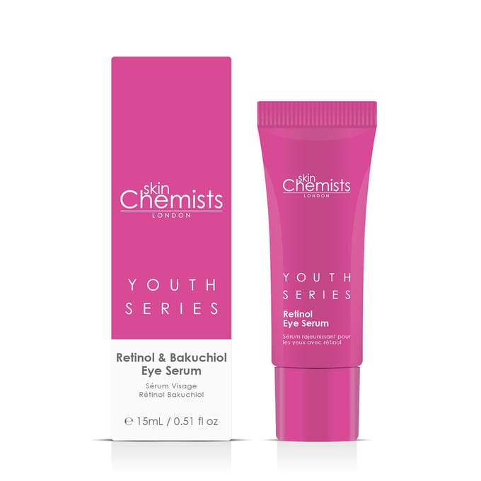 skinChemists Retinol & Bakuchiol Anti-Aging Oogserum 15ml