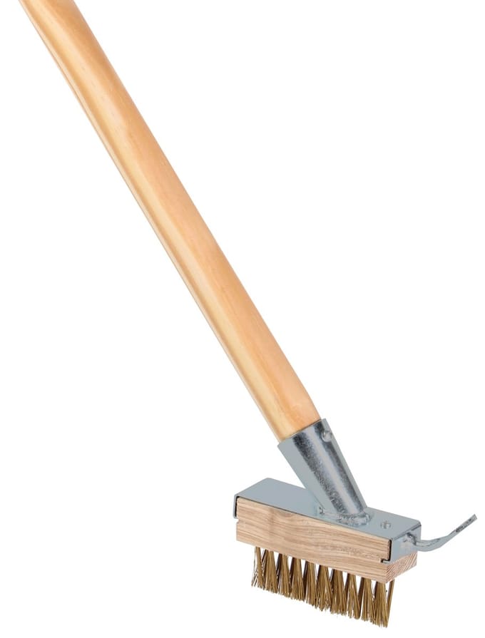Talen Tools - Onkruidborstel - Met houder en steel - Steel 160 cm