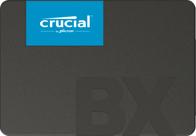 Crucial 1 TB SSD harde schijf (2.5 inch) SATA 6 Gb/s Retail CT1000BX500SSD1