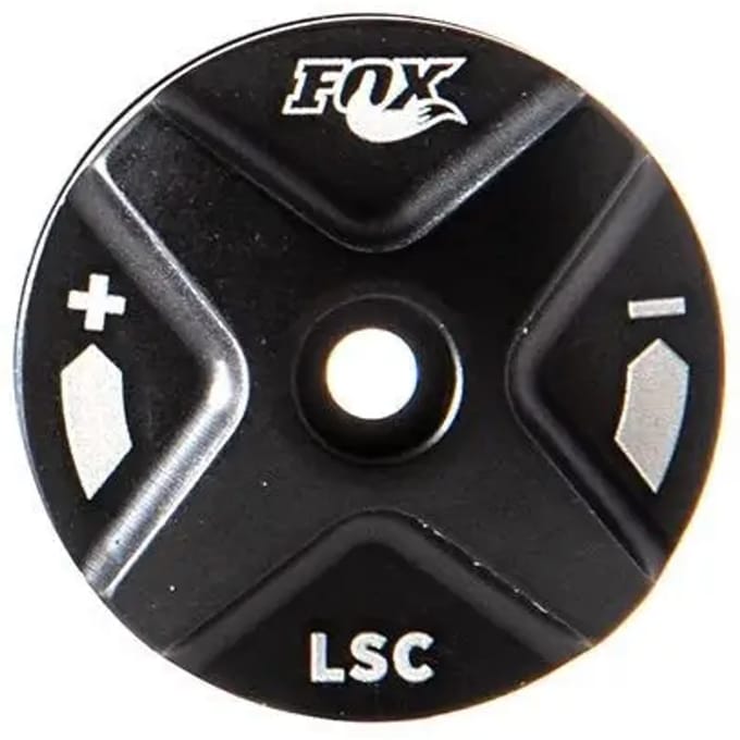 Systeem voor aanpassing van de ophanging Fox Factory LSC F-S selector damping grip