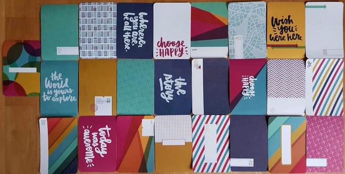 Project Life: Wander 25st 4''x6'' journalings cards (380599C)
