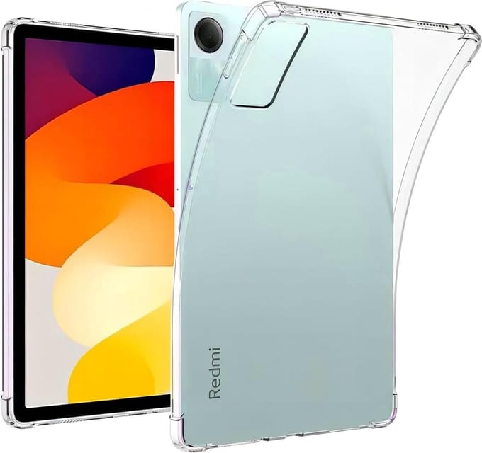 Hoesje voor Xiaomi Redmi Pad SE - backcover Shockproof siliconen Transparant
