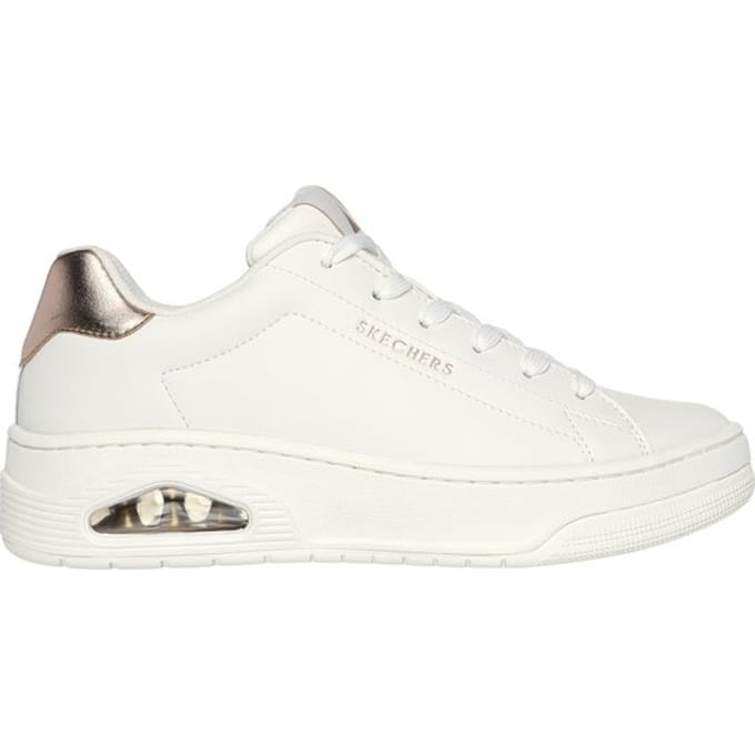 Skechers Uno Court - maat 37- Courted Air Dames Sneakers - Wit