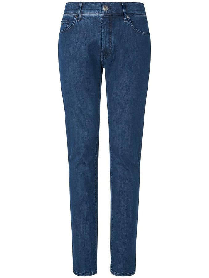Brax Heren Jeans  Style CADIZ DARK BLUE, denim blauw regular, maat 36/32