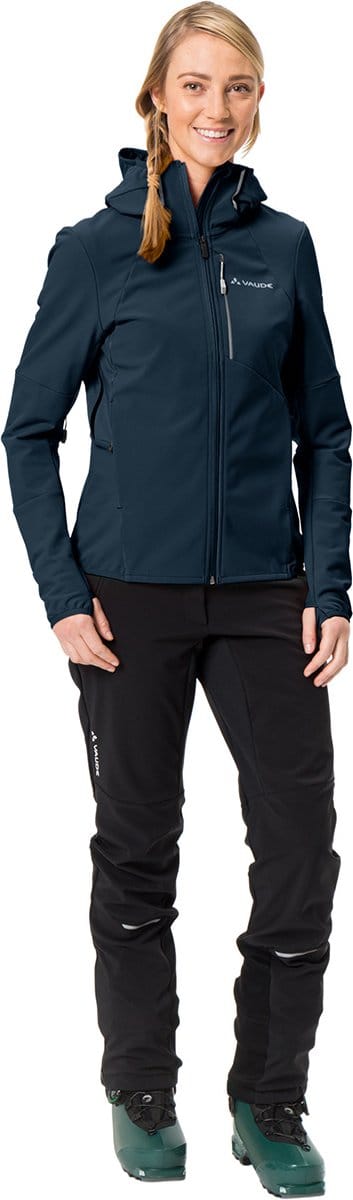 Vrouwelijke waterdichte jas met capuchon VAUDE Larice IV