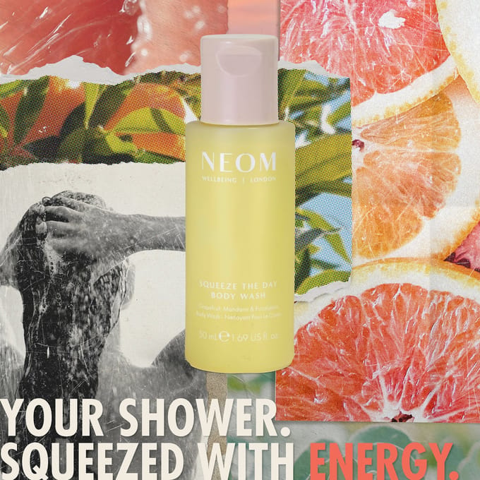 NEOM Squeeze The Day Body Wash 50ml
