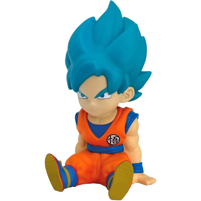 Plastoy - Dragon Ball - Son Goku super Saiyan blauwe Spaarpot