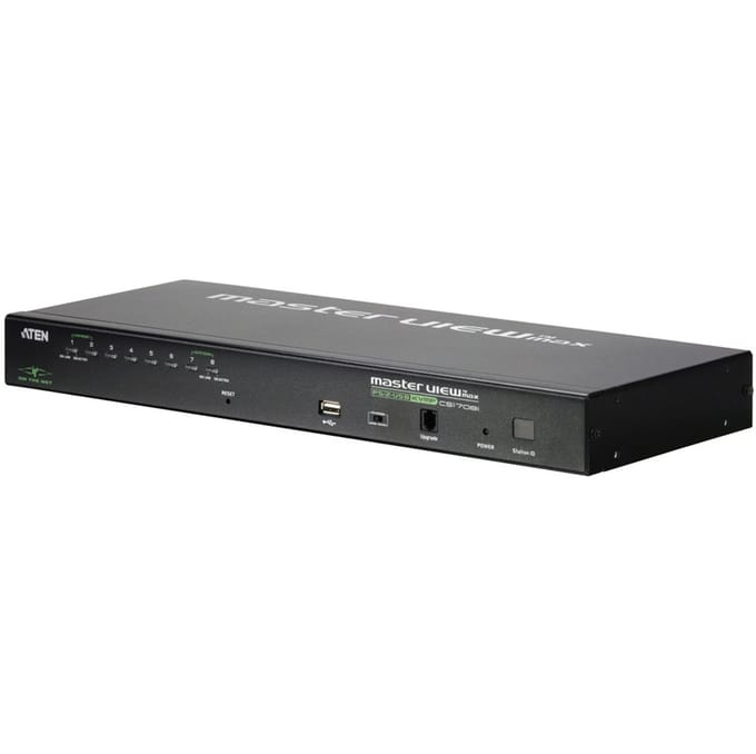 ATEN CS1708i KVM Over IP switch VGA, PS/2-USB, USB poort voor randapparatuur, 8