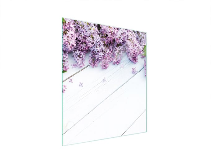 TMK ArtDeko - Snijplank - Lilak - 45x52 cm - Geharde Glas