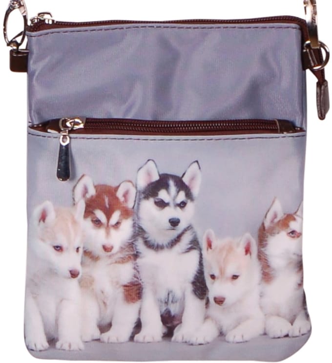 Schoudertasje huskies