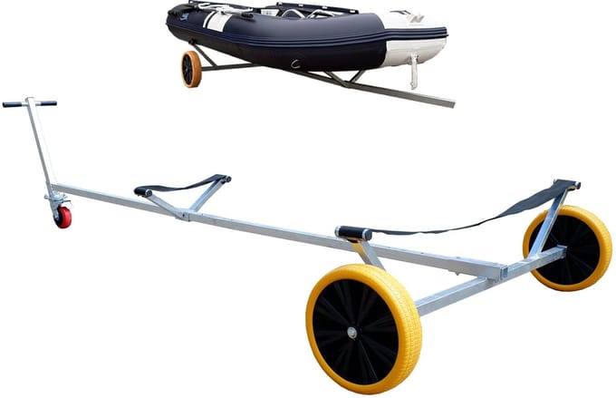 HIBO Rubberboot Strandtrailer Demontabel