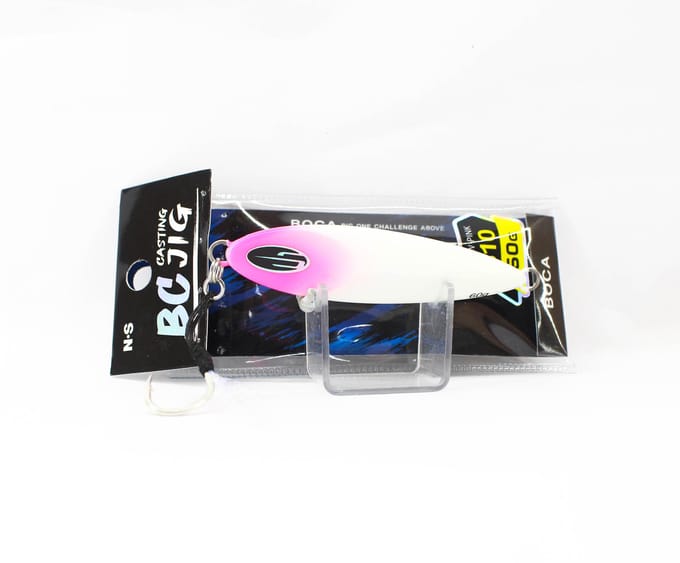 NS Black Hole Metal Jig Boca 60 grammes 310 Rose Luminescent (7230) black