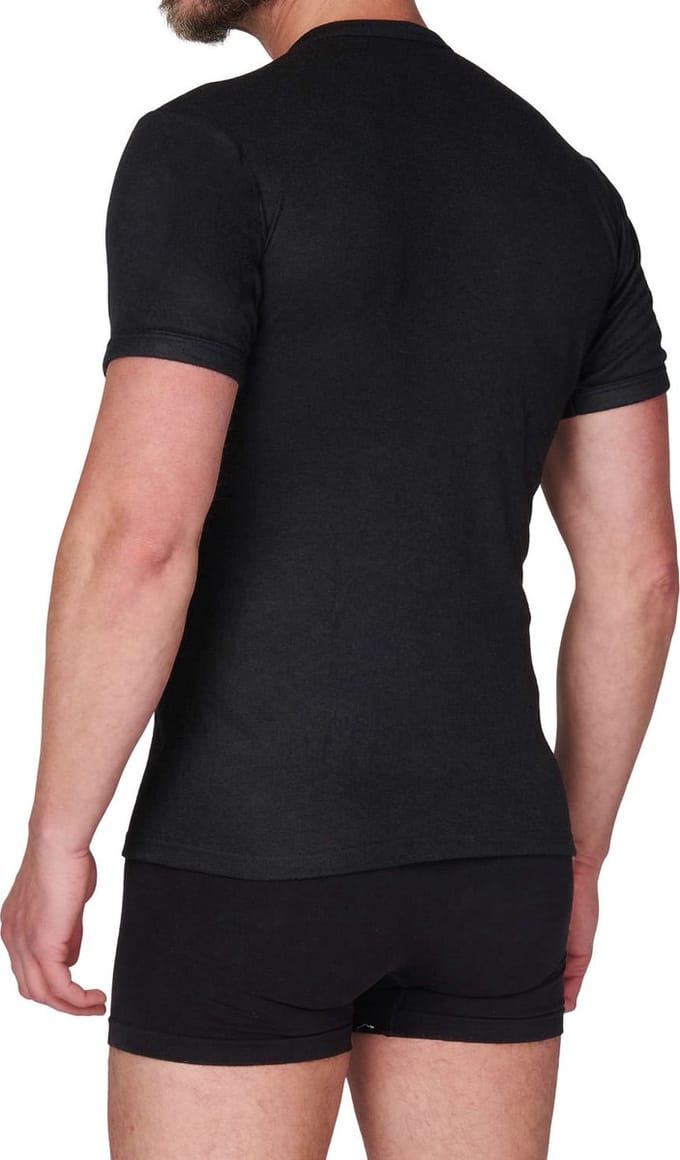 Beeren Thermo Heren shirt met Korte Mouw Wit - maat L