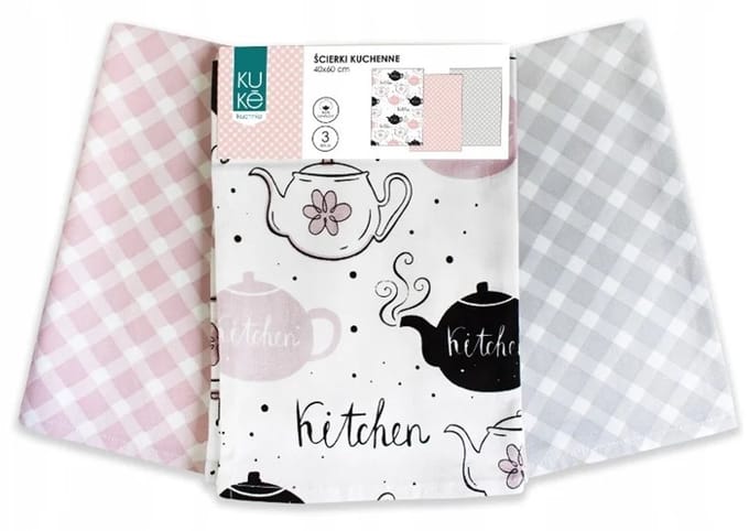 Theedoekdoekenset Kitchen - 3-delig - 40x60 cm