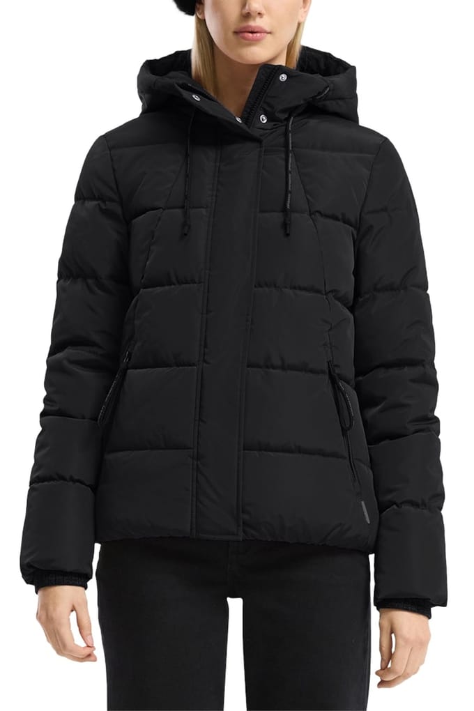 s.Oliver -qs Jackets Outdoor Black Taglia: XL | Giacche invernali Outlet | Donna | Nero