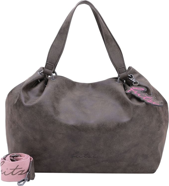 Fritzi aus Preußen Schoudertas Joshi01 Vintage Shopper Choc Bruine