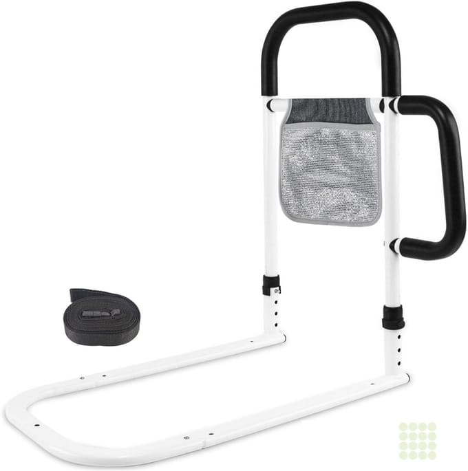 Zyrex® Bedsteun - Bedbeugel - Bedsteun/Bedbeugel - Bedsteun Ouderen - Wit - 6cm x 41cm x 57cm