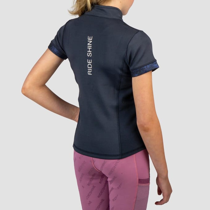Shirt Red Horse Miki Kids Navy Blue - 128