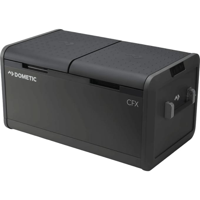 Dometic - CFX5 95DZ - Dual zone compressor koelbox - 95 liter - zwart - grijs