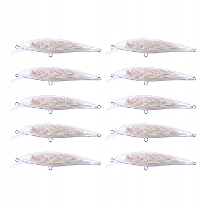 10x Wobler Body 11cm 11.6g - Zelf Schilderen - Vissen
