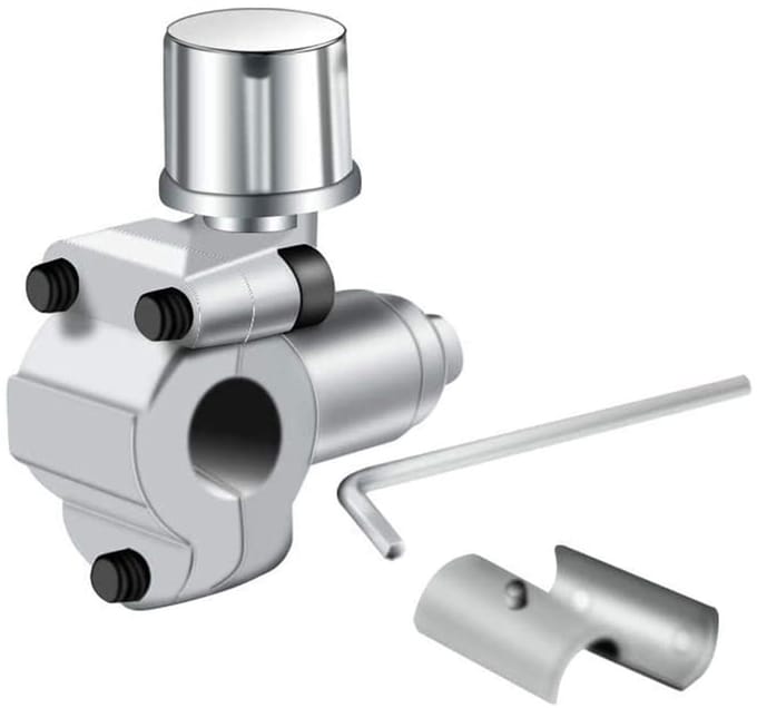 Allecto - Plug-Through Valve Set - Koelkast - 1/4 Inch - 5/16 Inch