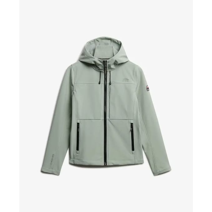 Dames wandeljack met capuchon Superdry Classic