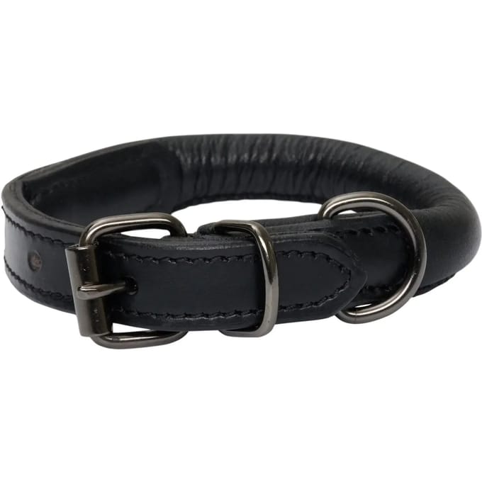 Hondenhalsband van leer Catago
