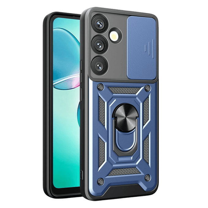 Amorus Samsung Galaxy A57 Shield Case Blauw