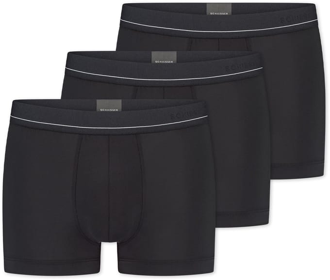 Schiesser Heren retro short / pant 3 pack Pure Micro