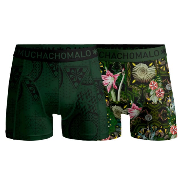 Muchachomalo Heren 2-pack boxershorts geometric