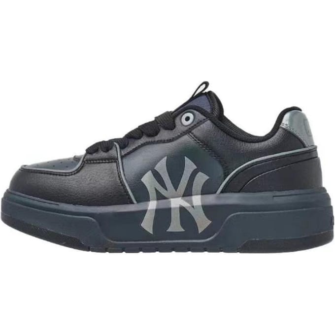 MLB New York Yankees Baskets Basses Confortables Polyvalentes Baskets Unisexes Noir 3ASXCLB3N-50BKL 38 gray