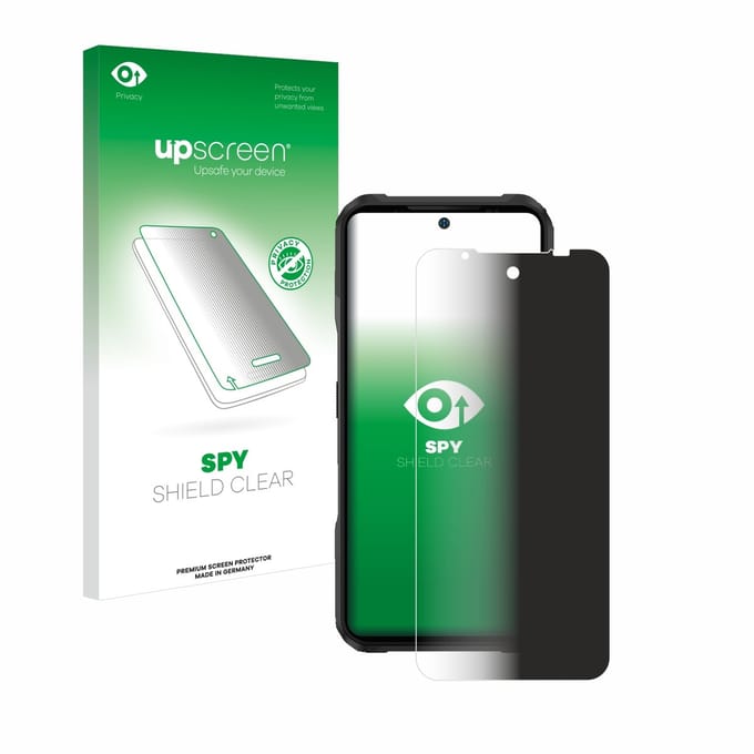 upscreen - privacy screenprotector voor Doogee V20 Pro - Folie Beschermfolie Blauwlichtfilter