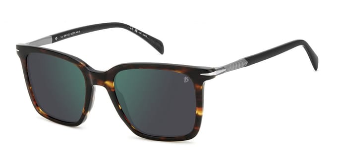 David Beckham DB 1130/S Brown horn 53/19/145 MAN Zonnebrillen