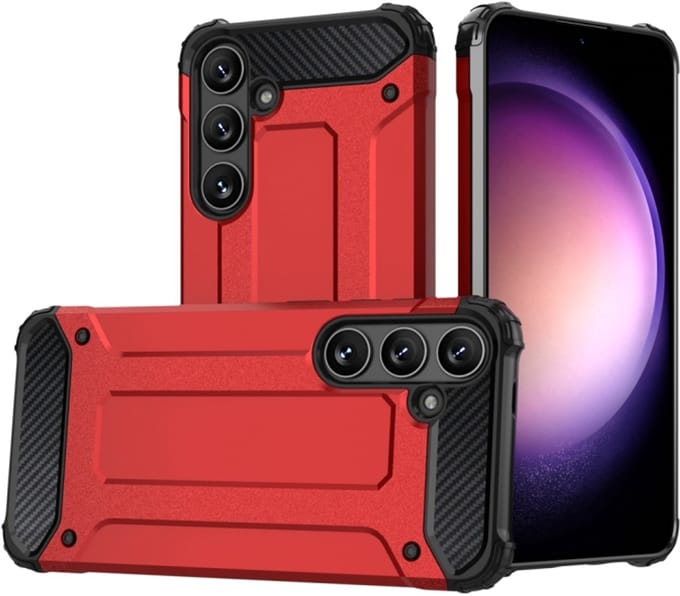Voor Samsung Galaxy S24+ 5G Magic Armor TPU + PC telefoonhoesje (rood)