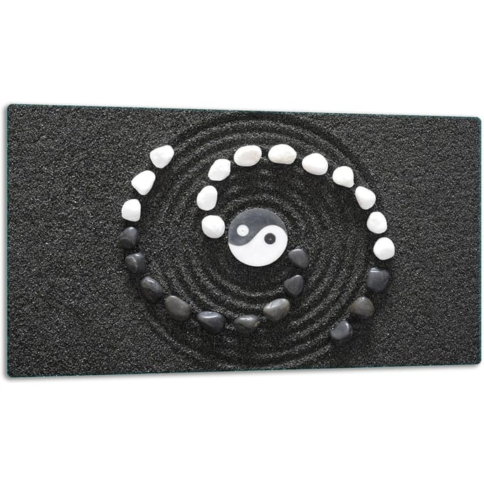 TMK ArtDeko Snijplank - Glas - 52x30 cm - Inductiekookplaat Bescherming