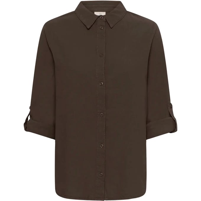 Overhemd met lang mouwen KAnaya Overhemd met lang mouwen Regular fit brown