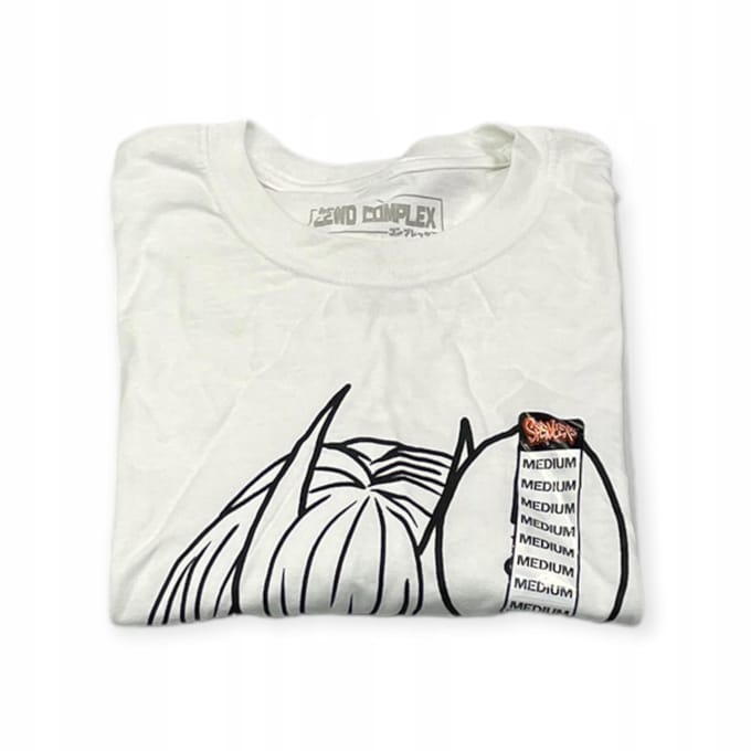 Koszulka T-shirt męski okrągły dekolt SPENCER'S LEWD COMPLEX M white