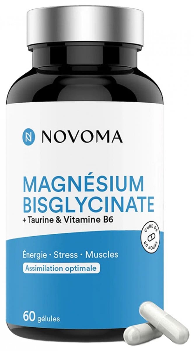 Novoma Magnesiumbisglycinaat 60 Capsules