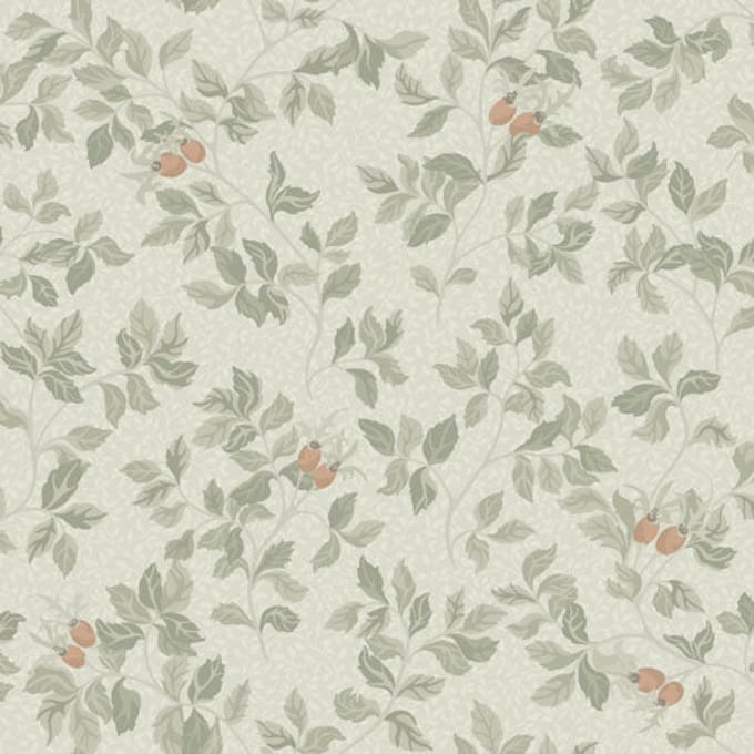 Duro Vliesbehang 431-03 - Linnéa - Botanisch Groen - 53cm x 10.05m